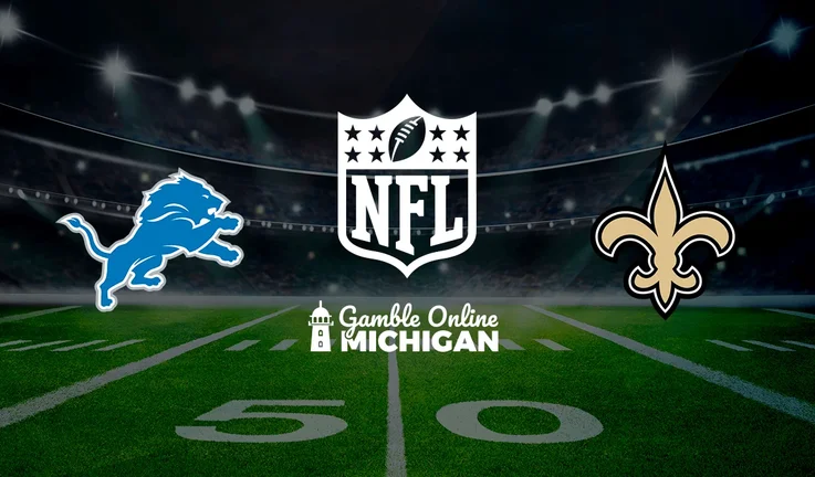 NFL Lions vs Saints